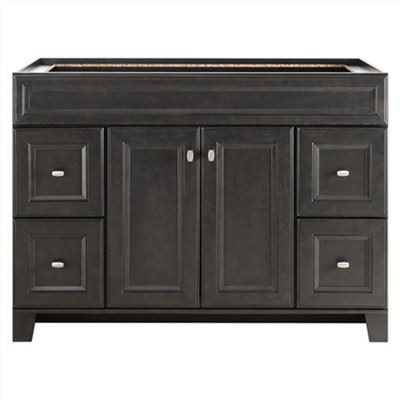 Vanity tal-kamra tal-banju griż ta '48 pulzier